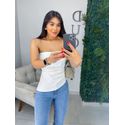 Blusa alfaiataria branca