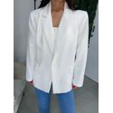 Blazer oversized branco