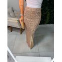 Saia paetês rose