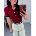 Blusa heloise cereja