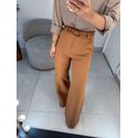 Calça alfaiataria Liza marrom