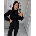 Camisa Anelise preto