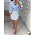 Saia marrant azul