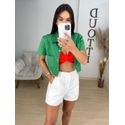 Camisa sarja verde