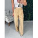 Calça alfaiataria Lauren bege