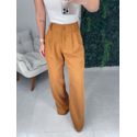 Calça alfaiataria Lauren marrom