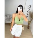 Cropped Joana verde