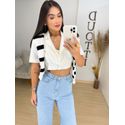 Cropped alfaiataria Lana off