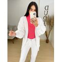 Cardigan Tricot branco
