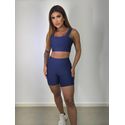 Conjunto Shorts Bolso Top Reto Marinho
