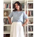 Blusa Olivia Azul Claro