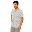 Scrub Tradicional Masculino de Tricoline - Dentes 3 (blusa avulsa)