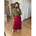 SAIA SUEDE MIDI - MARSALA