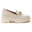Mocassim Feminino Tratorado Off White Elo