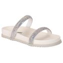 Papete Sandalia Feminina Malu Off White