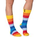 Meia Estilo Veggie Linha Casual Cores