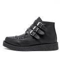 New Creeper Bico Fino Cagliari Estilo Veggie Preto