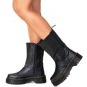 Bota Chelsea Valência Estilo Veggie Preto