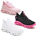 Kit 3 Tênis Esportivo Easy Style Evoltenn Solado Trançado Pink, Rosa e White