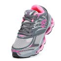 Tênis Infantil Feminino Evoltenn Turbo Kids Cinza Rosa