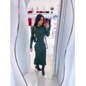 VESTIDO CANELADO POWER
