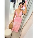 VESTIDO ESTAMPADO ROSA