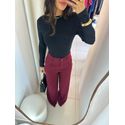 BODY CANELADO COSTAS ABERTAS- PRETO