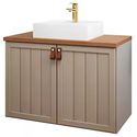 Armario Alure 80cm Com Cuba Mgm