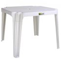 MESA DUOPLASTIC QUADRADA 70X70 BRANCA