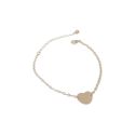 Pulseira Heart- banho prata