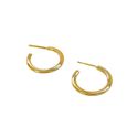 Argola Nice- banho ouro 18k