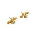 Brinco Bee- banho ouro 18k