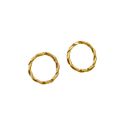 Brinco Basic- banho ouro 18k