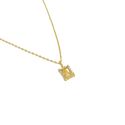 Colar Nossa Senhora- banho ouro 18k