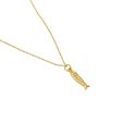 Colar Peixe- banho ouro 18k