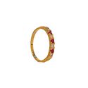 Anel Astral Rosa Pink- banho ouro 18k