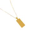 Colar Julie Personalizado- banho ouro 18k