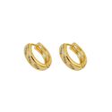 Argola Judy- banho ouro 18k