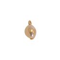 Charm Pérola- banho ouro 18k