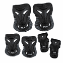 Kit de Proteção Fila Para Patins Estampado Black