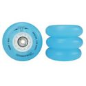 Jogo de 4 Rodas Inline Traxart Led Special Azul 80MM/85A