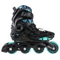 Patins Freemix Urban Inline Infantil Preto Abec 9 Traxart