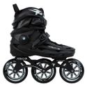 Patins Inline Freestyle Volt +3 Preto 110MM 3 Rodas Abec9 Traxart 