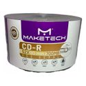 50 CD-R MAKETECH 700MB/52X LOGOTIPO 