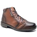 Bota Coturno Cano Baixo Fulgore com Cadarço Marrom