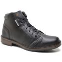 Bota Coturno Cano Baixo Fulgore com Cadarço Preto