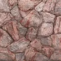 Pedra Madeira Bruta Vermelha
