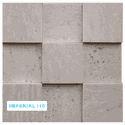 Mosaico Pedra Natural Imperial L10 30x30 Branco