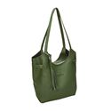 Bolsa Sacola Helena Grande Super Espaçosa Verde Musgo