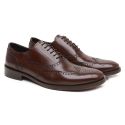 SAPATO SOCIAL OXFORD BROGUE MOURO